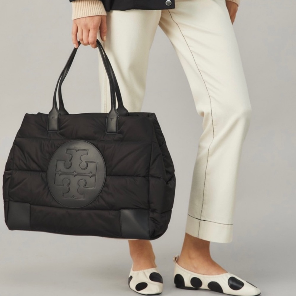New with tag Tory Burch Ella puffer tote
